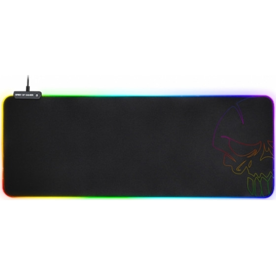 Spirit Of Gamer Sog Gaming Mouse Xxl Pad Ledrgb 10 Modes 86X33X0.4cm - (SOG-PADXXRGB)