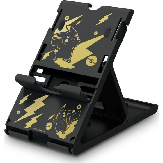 HORI PLAYSTAND PIKACHU BLACK & GOLD FOR NINTENDO SWITCH - (NSW-294U)
