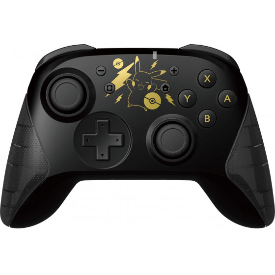 HORI WIRELESS HORIPAD PIKACHU BLACK & GOLD FOR NINTENDO SWITCH - (NSW-293U)