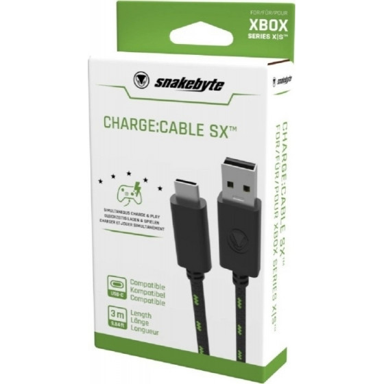 SNAKEBYTE XSX USB CHARGE CABLE SX 3M - (SB916274)