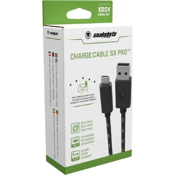 SNAKEBYTE XSX USB CHARGE CABLE SX PRO 5M - (SB916281)