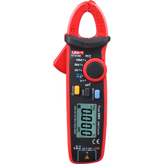UNI-T ��������� & �������������� 100A AC/DC NCV True RMS - (UT210E)