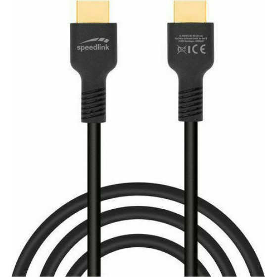 SPEEDLINK ULTRA HIGH SPEED HDMI CABLE FOR PS5 XBOX SERIES X 1.5M - (SL-460102-BK-150)