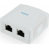 Cablexpert Cat6 Ftp 2-port Surface Mount Box - (NCAC-2F6-01)
