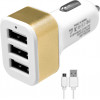 GloboStar ������ ��������� ����������� DC 12-24V �� 3 ������� USB DC 5V Max 3.1A 20W ��� ������� USB �� Type-C - (79505)