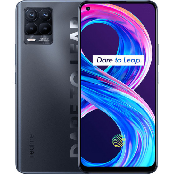 Realme 8 Pro 128GB Infinite Black - (RMX3081-128BLK)
