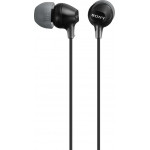 SONY In-Ear Headphones Black - (MDREX15LPB.AE)