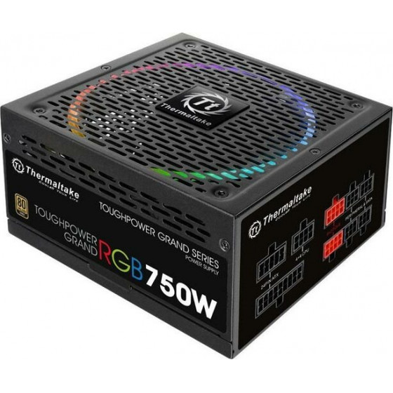 Thermaltake PSU Toughpower Grand RGB 750W 80+ Gold (RGB Sync Edition - (PS-TPG-0750FPCGEU-S)
