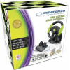 ESPERANZA GAMING STEERING WHEEL XBOX / PS3 / PC HIGH OCTANE - (EG104)