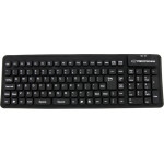 ESPERANZA SILICONE WIRED KEYBOARD FOR TABLETS AND COMPUTERS US BLACK - (EK126K)