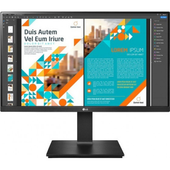 LG 23.8 2560 x 1440 pixels Quad HD LED Black - (24QP550-B)