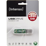 INTENSO ������� ������ 32GB USB 2.0 RAINBOW LINE transparent - (INTUSBR32)