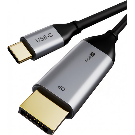 CABLETIME ������� USB-C �� DisPlayPort C160 4k/60hz, 1.8m, �����