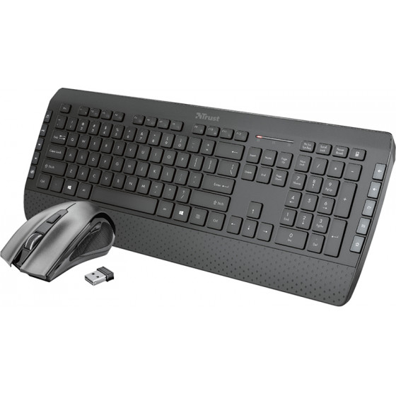 Trust Tecla-2 Wireless Keyboard with mouse - (23239)