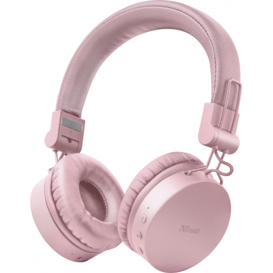 Trust Tones Bluetooth Wireless Headphones pink - (23910)