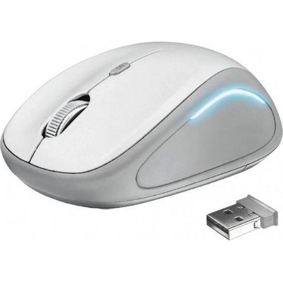 Trust Yvi FX Wireless Mouse white - (22335)