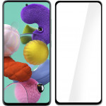 Powertech Tempered Glass 5D, Full Glue, Samsung Galaxy A51, ����� - (TGC-0371)