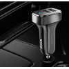 USAMS ��������� ����������� C13 & ������� Lightning, 2x USB, 2.1A, ����� - (NTU35LC13TZ)