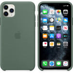 APPLE ���� IPHONE 11 PRO MAX SILICONE COVER PINE GREEN- (MX012ZM/A)