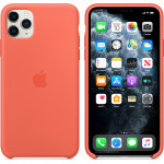 APPLE ���� IPHONE 11 PRO MAX SILICONE COVER ORANGE PACKING - (MX022ZM/A)