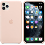 APPLE ���� IPHONE 11 PRO MAX SILICONE COVER PINK SAND PACKING - (MWYY2ZM/A)