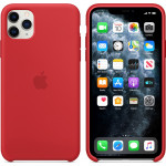 APPLE ���� IPHONE 11 PRO MAX SILICONE COVER RED PACKING - (MWYV2ZM/A)