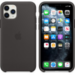 APPLE ���� IPHONE 11 PRO SILICONE COVER BLACK PACKING - (MWYN2ZM/A)