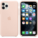 APPLE ���� IPHONE 11 PRO SILICONE COVER PINK SAND PACKING - (MWYM2ZM/A)