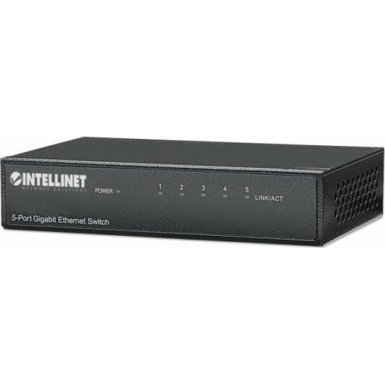 INTELLINET Gigabit Switch Ethernet 5 ������� - (I-SWHUB GB-500)