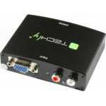 Techly VGA +R/L Audio to HDMI ����������� - (IDATA CN-VGA)