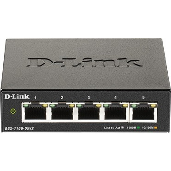 D-Link Smart Switch 5 Ports - (DGS-1100-05V2)