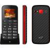 NSP ������ �� ������� 2000DS 1.8 DUAL SIM 2G 32MB/32MB RADIO-MP3/MP4 SOS BUTTON BLACK/RED HANDS FREE