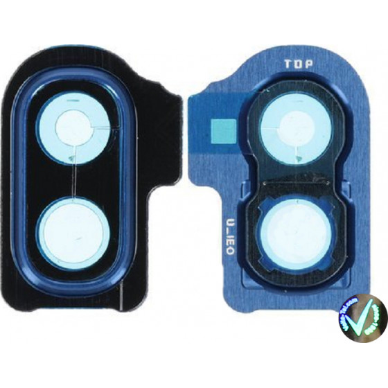 SAMSUNG A20e 2019 A202 CAMERA COVER BLUE ORIGINAL SERVICE PACK - (GH98-44338C)