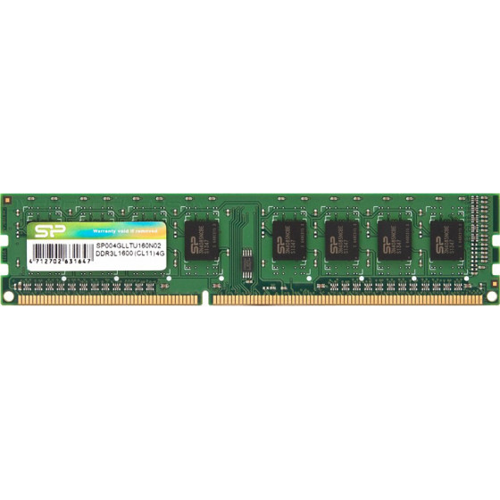 Silicon Power ����� DDR3L UDIMM 4GB 1600MHz CL11 - (SP004GLLTU160N02)