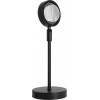 GloboStar �������� Minimal ����������� ��������� ��������� �������� LED 12W DC 5V �� Projector LENS ������� ��� & ������� ����������� USB Rotation Head 180� SUN - (00814)