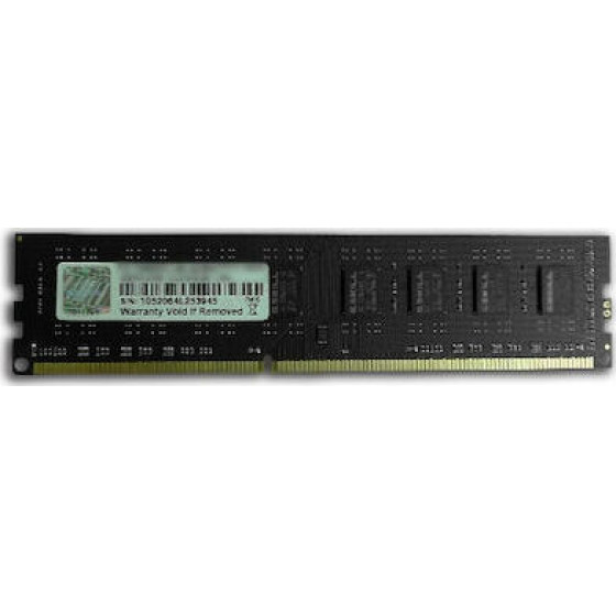 G.SKILL 8GB DDR3 1333MHz - (F3-10600CL9S-8GBNT)