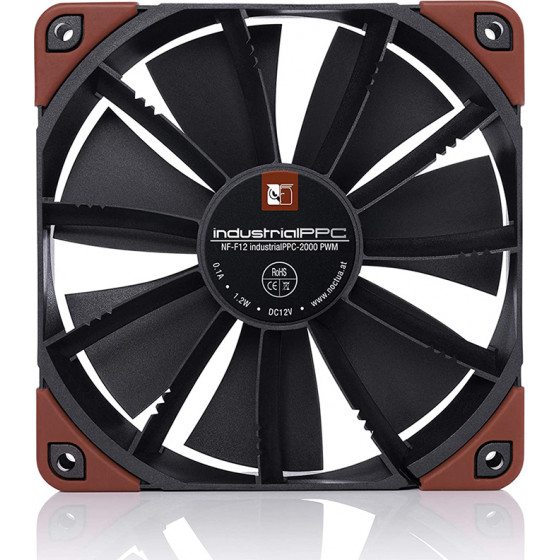 Noctua NF-F12 Industrial PPC-2000 PWM PC Fan - (NF-F12 IPPC-2000 PWM)