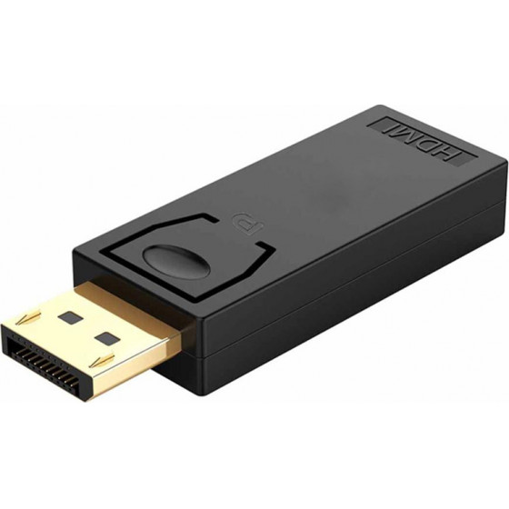 Powertech ���������� DisplayPort �� HDMI Passive 4K ������ - (CAB-DP065)