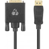 Powertech ������� DisplayPort �� DVI Active 4K 1.8m ����� - (CAB-DP058)