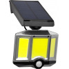 GloboStar ��������� ������� ��������� LED COB 20W 1500lm �� ������������ �������� 2400mAh - ������������ ����� �� ��������� ������-������ - PIR ��������� ������� ��� �������� ����������� IR ��������� IP65 ����� ����� 6000K - (71482)