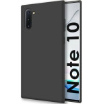 Senso Liquid Samsung Note 10 Black Backcover - (SELISAMN10B)