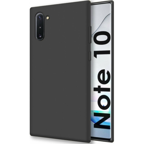 Senso Liquid Samsung Note 10 Black Backcover - (SELISAMN10B)
