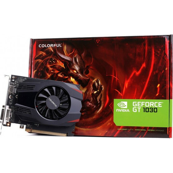 Colorful GeForce GT1030 2G V4-V - 2GB GDDR5 - VGA+HDMI - (212327101807)