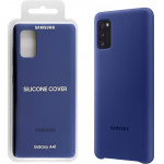 SAMSUNG ���� A41 A415 SILICONE COVER BLUE- (EF-PA415TLEGEU)