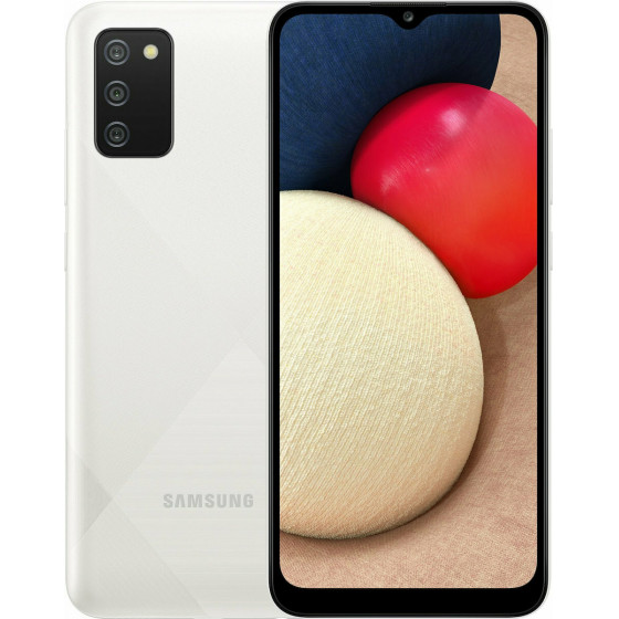 Samsung Galaxy A025 A02s 32GB/3GB RAM Dual Sim White