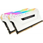 CORSAIR Vengeance RGB PRO 16GB 2 x 8GB DDR4 DRAM3200MHz C16 Memory Kit White - (CMW16GX4M2C3200C16W)