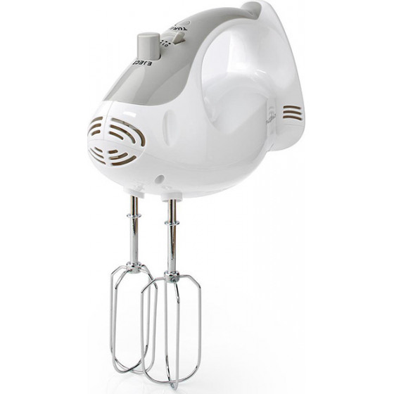 Nedis Hand Mixer 200W 5-Speed Setting Turbo function 2 Beaters - (KAHM100CWT)