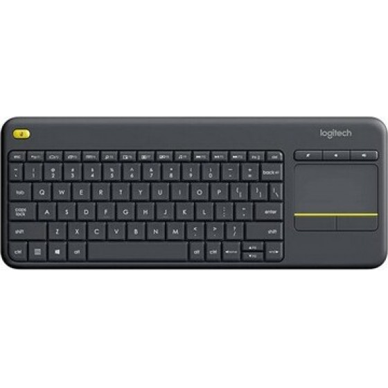 LOGITECH KEYBOARD K400 SM TV DARK UK �������� - (920-007143)