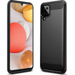 Powertech ���� Carbon ��� Samsung Galaxy A12/M12 ����� - (MOB-1620)
