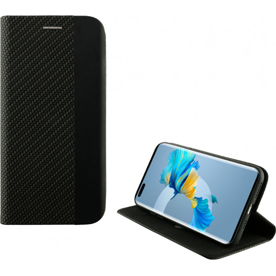Idol 1991 ���� Huawei Mate 40 PRO Elite Anti-rfid Book Stand Black - (5205308292880)
